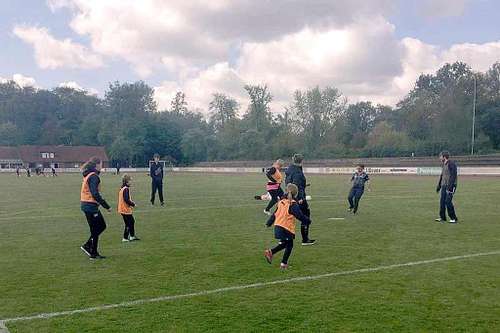 4. Mai 2019 &ndash; Der Anfang auf dem Platz