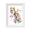 FINE ART PRINT Light Pink Sweet Peas