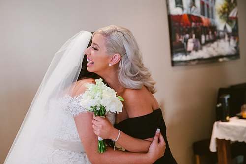 Bride Getting Ready