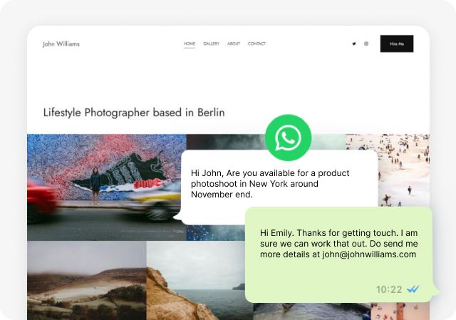 Dodaj widżet czatu WhatsApp do swojej witryny